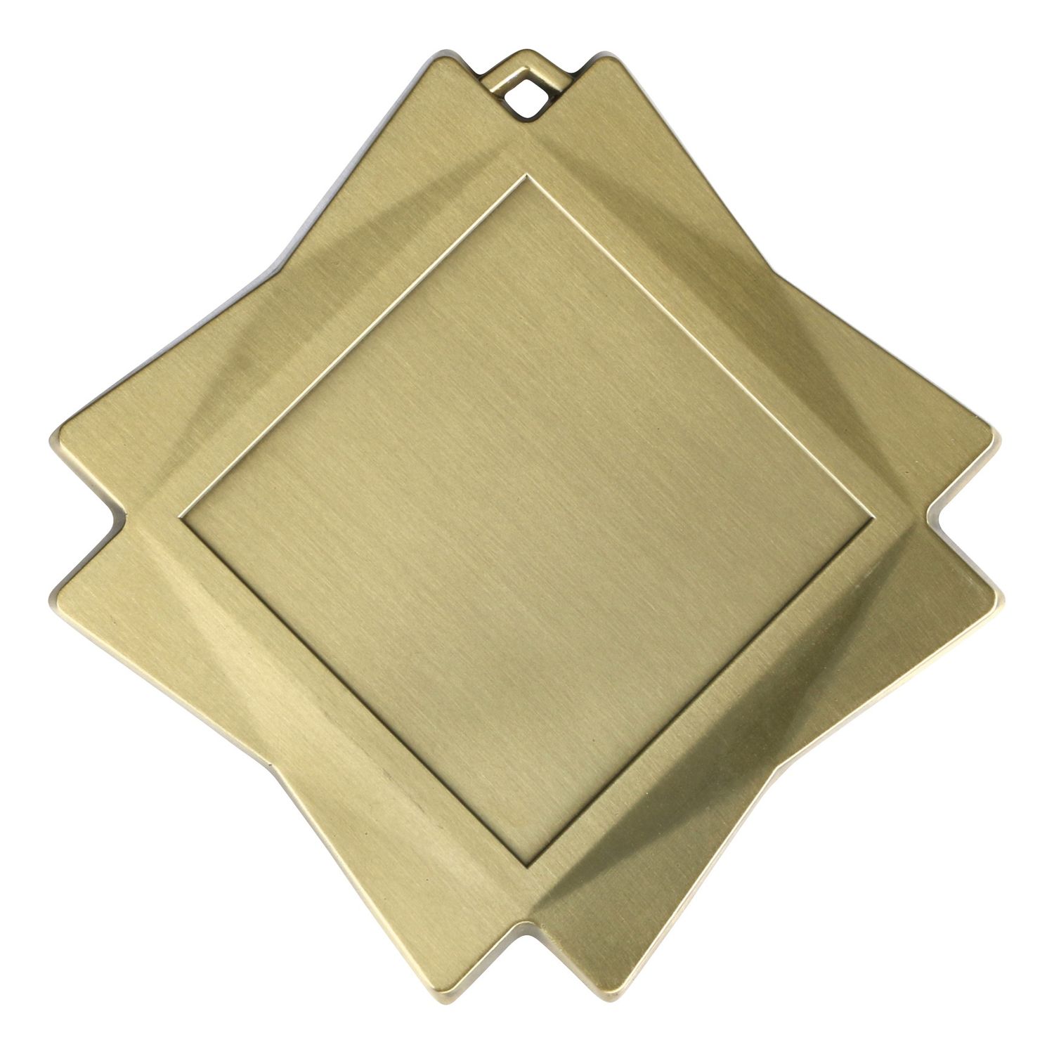 Mirage Diamond Plate Medal, Gold
