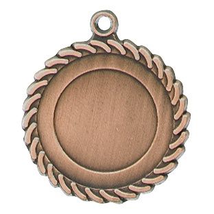 Scallop Medal, 1" Holder, Bronze