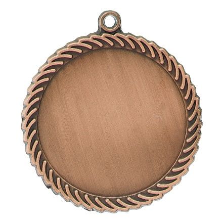 Scallop Medal, 2" Holder, Bronze