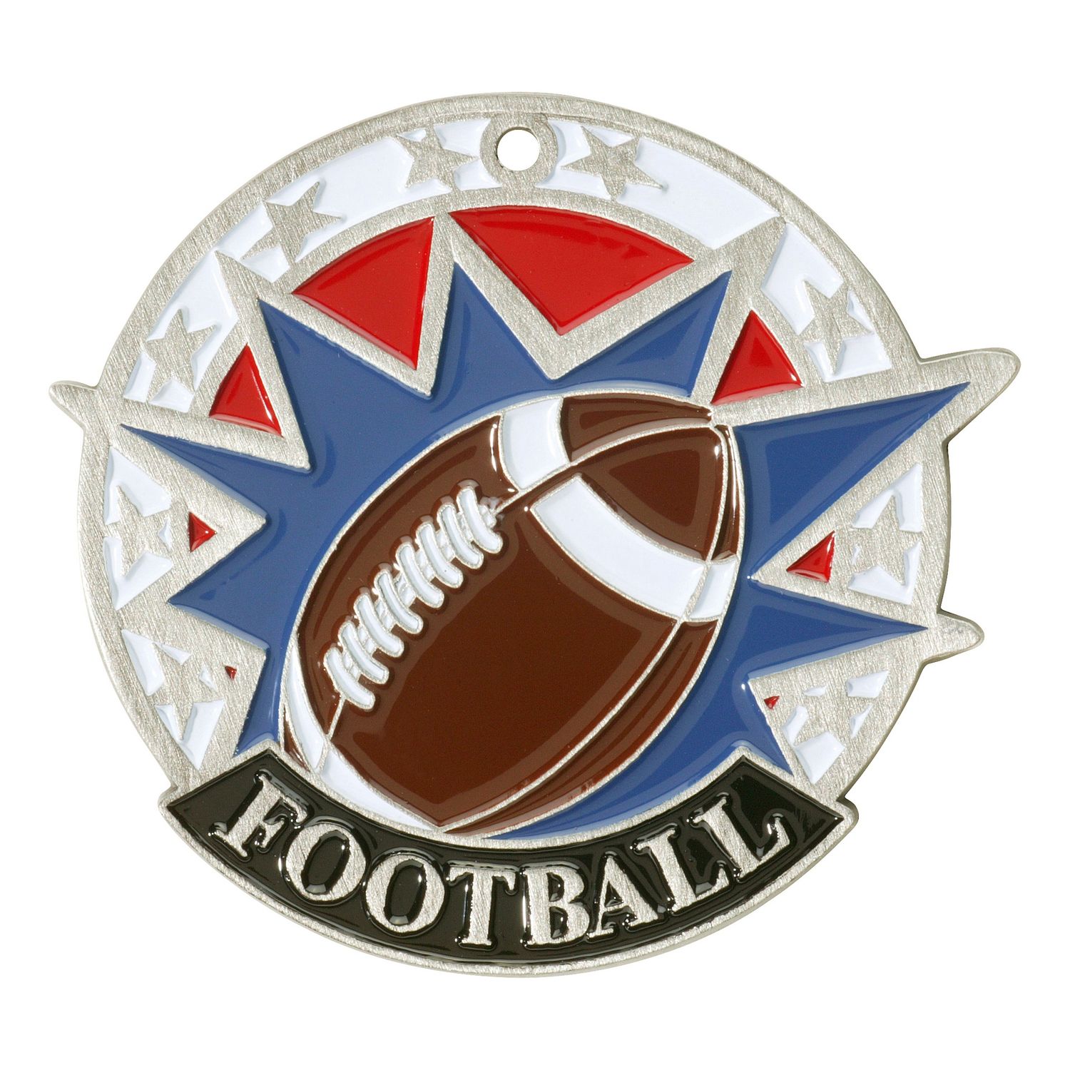 Silver, USA Sport Medal, Football