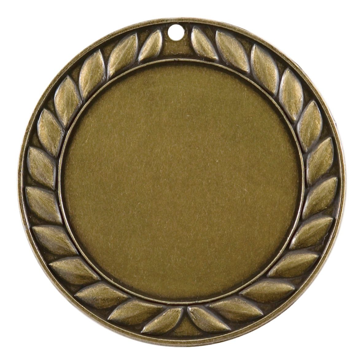 SM Wreath Medal, 2" Holder, Gold