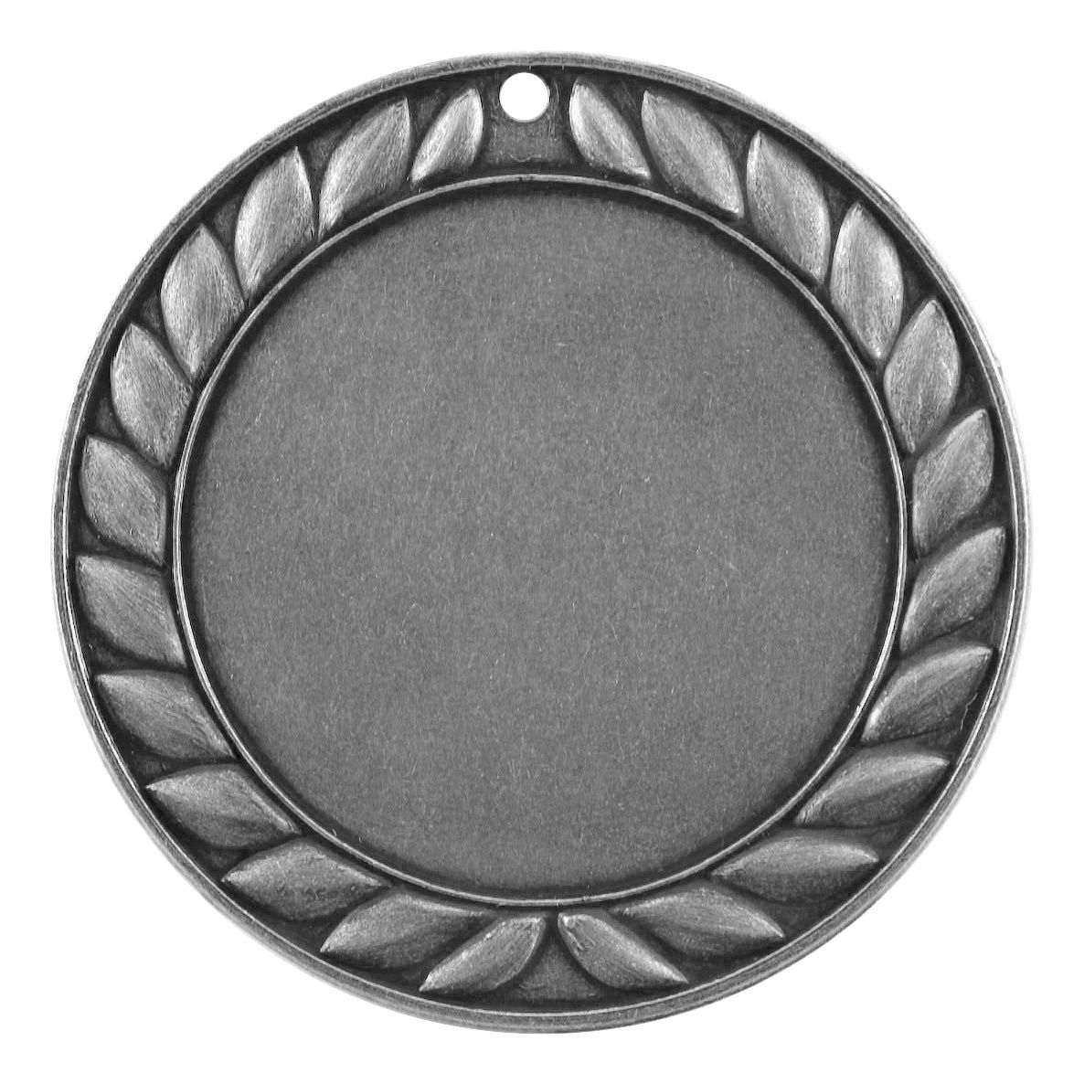 SM Wreath Medal, 2" Holder, Silver