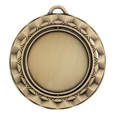 Spinner Medal, 1 1/2" Holder, Gold