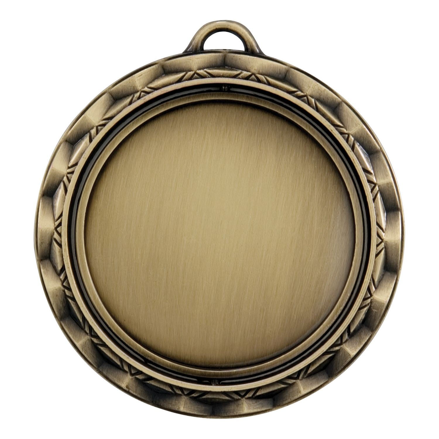 Spinner Medal, 2" Holder, Gold