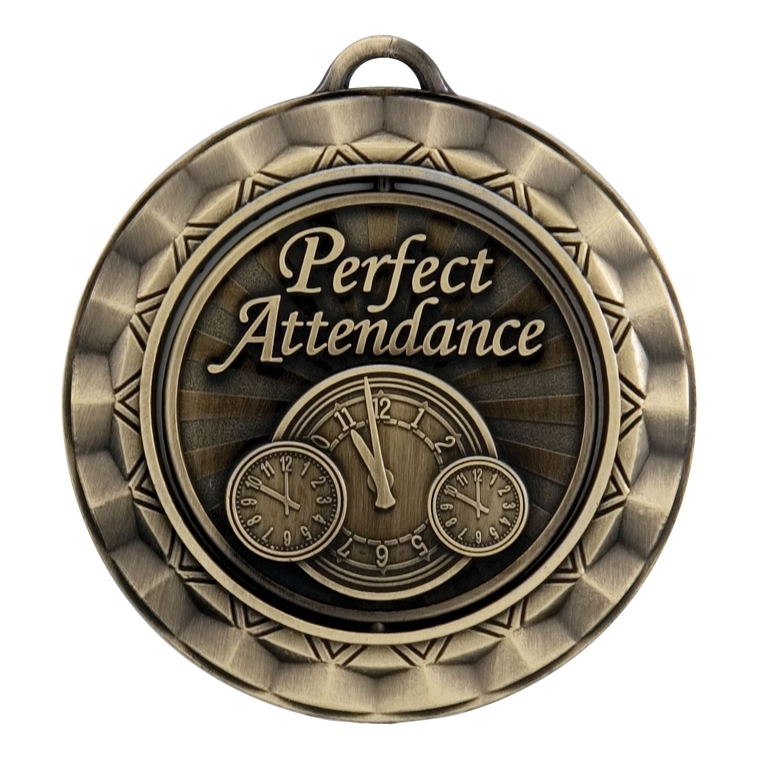 Spinner Medal, Attendance, Gold