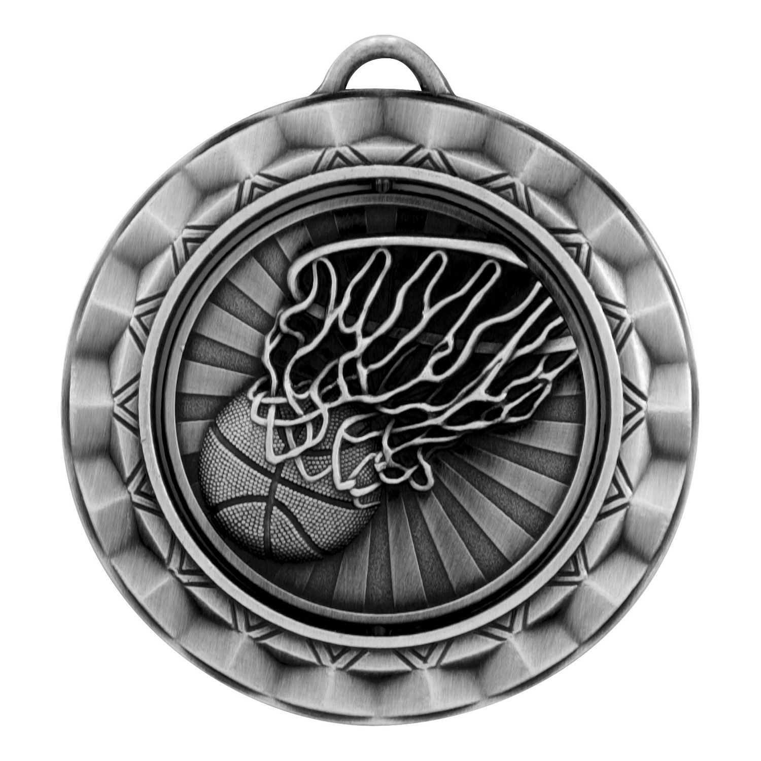 Spinner Medal, Basketball, Silver