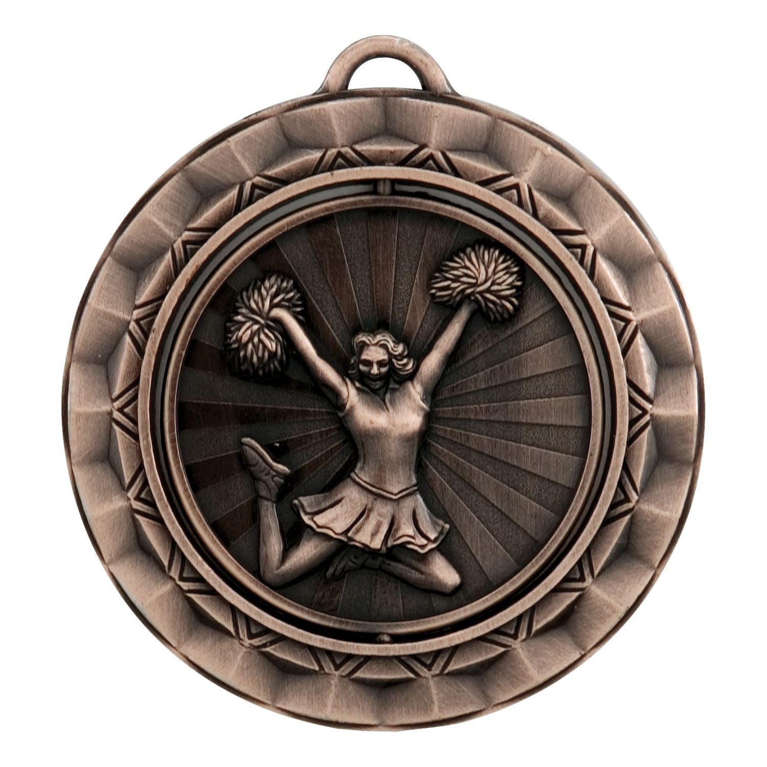 Spinner Medal, Cheer, Bronze