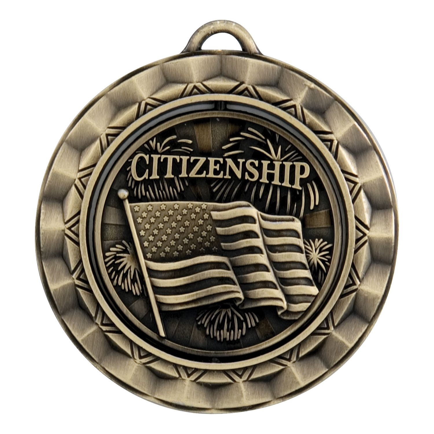 Spinner Medal, Citizenship, Gold