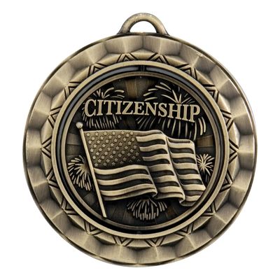 Spinner Medal, Citizenship, Gold