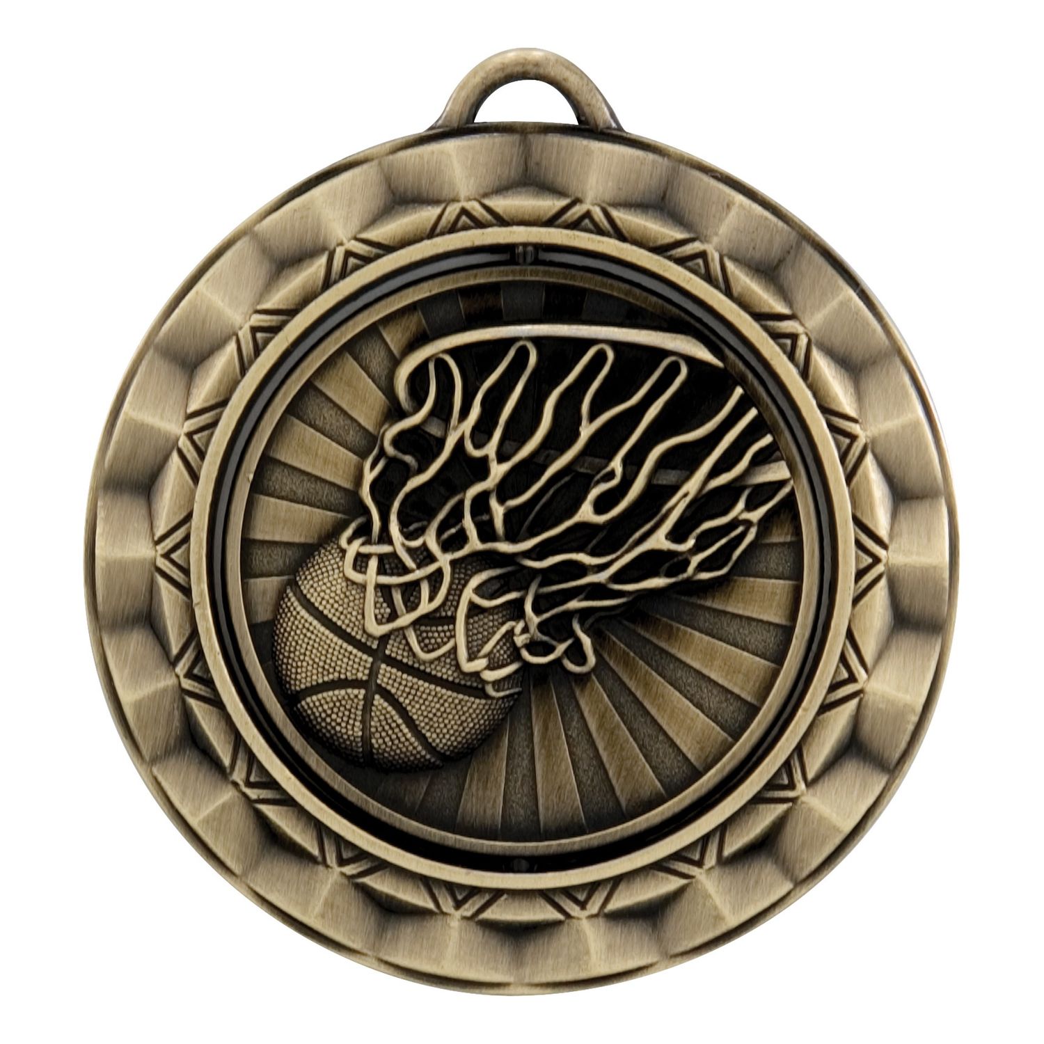 Spinner Medal, Basketball, Gold