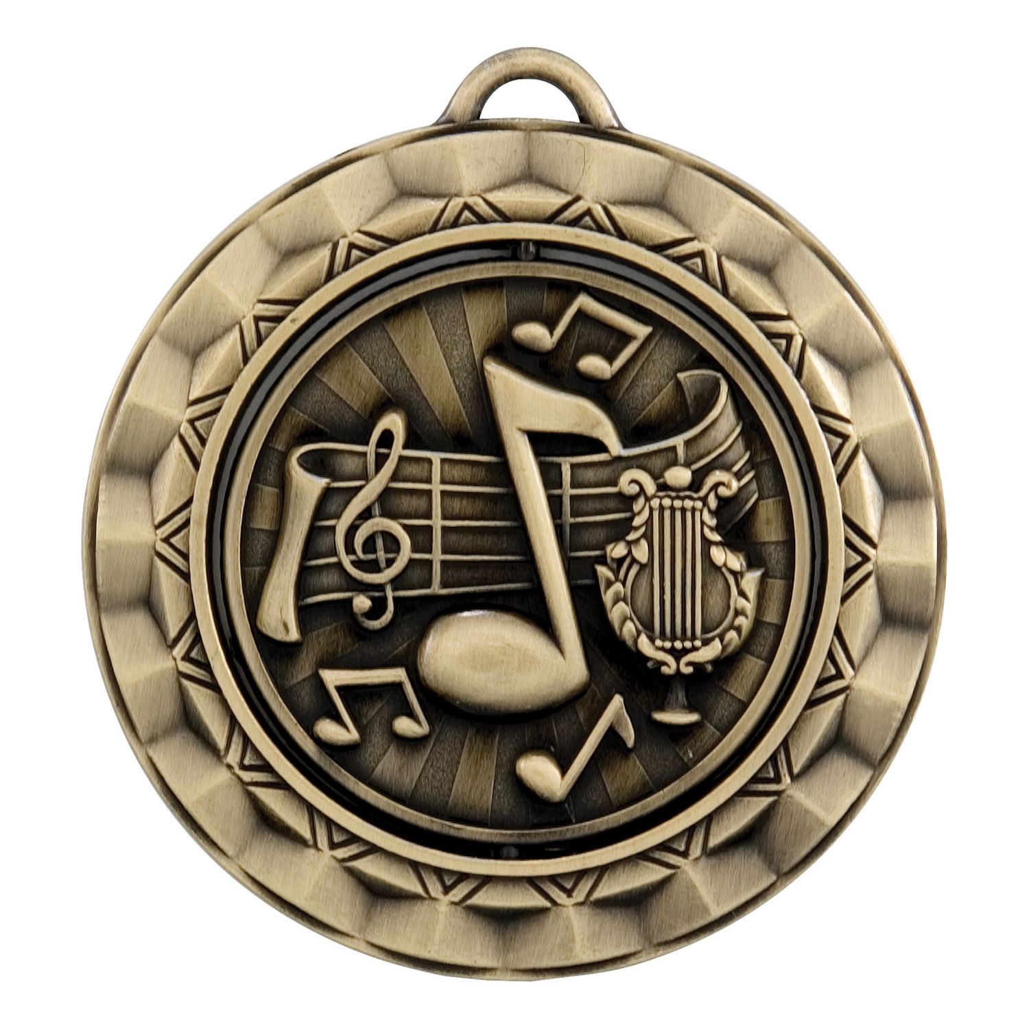 Spinner Medal, Music, Gold