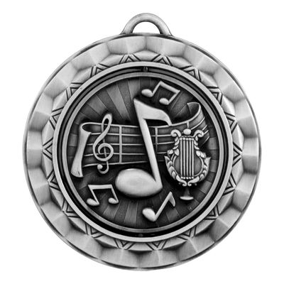 Spinner Medal, Music, Silver