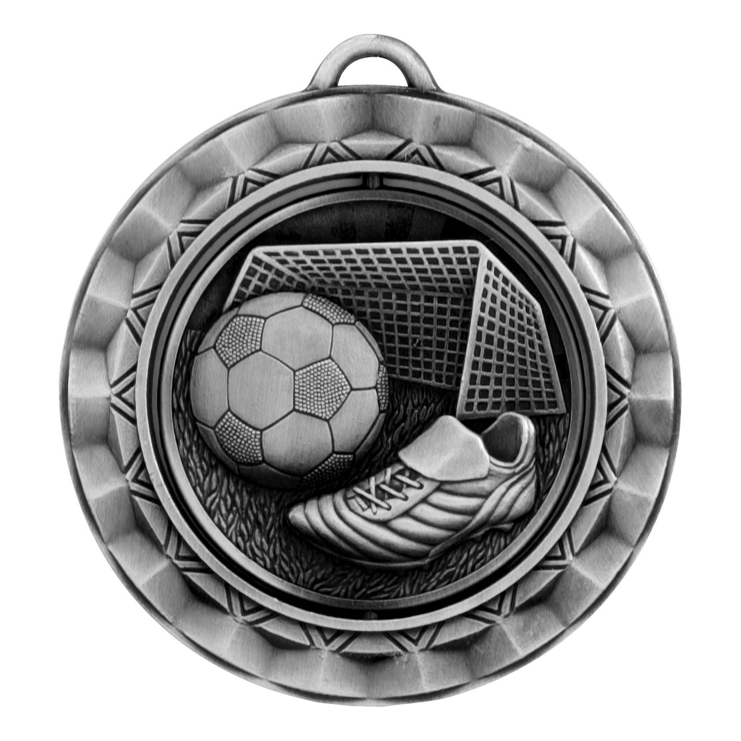 Spinner Medal, Soccer, Silver