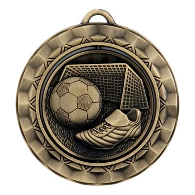 Spinner Medal, Soccer, Gold