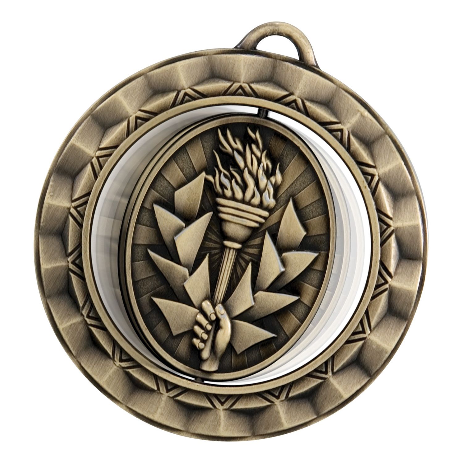 Spinner Medal, Victory, Gold