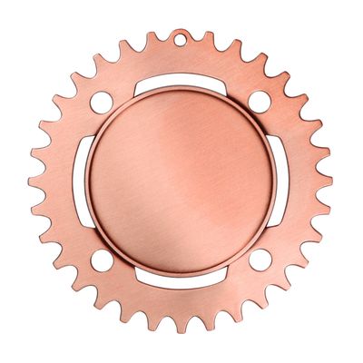 SPROCKET MEDAL 2IN HOLDER BRZ