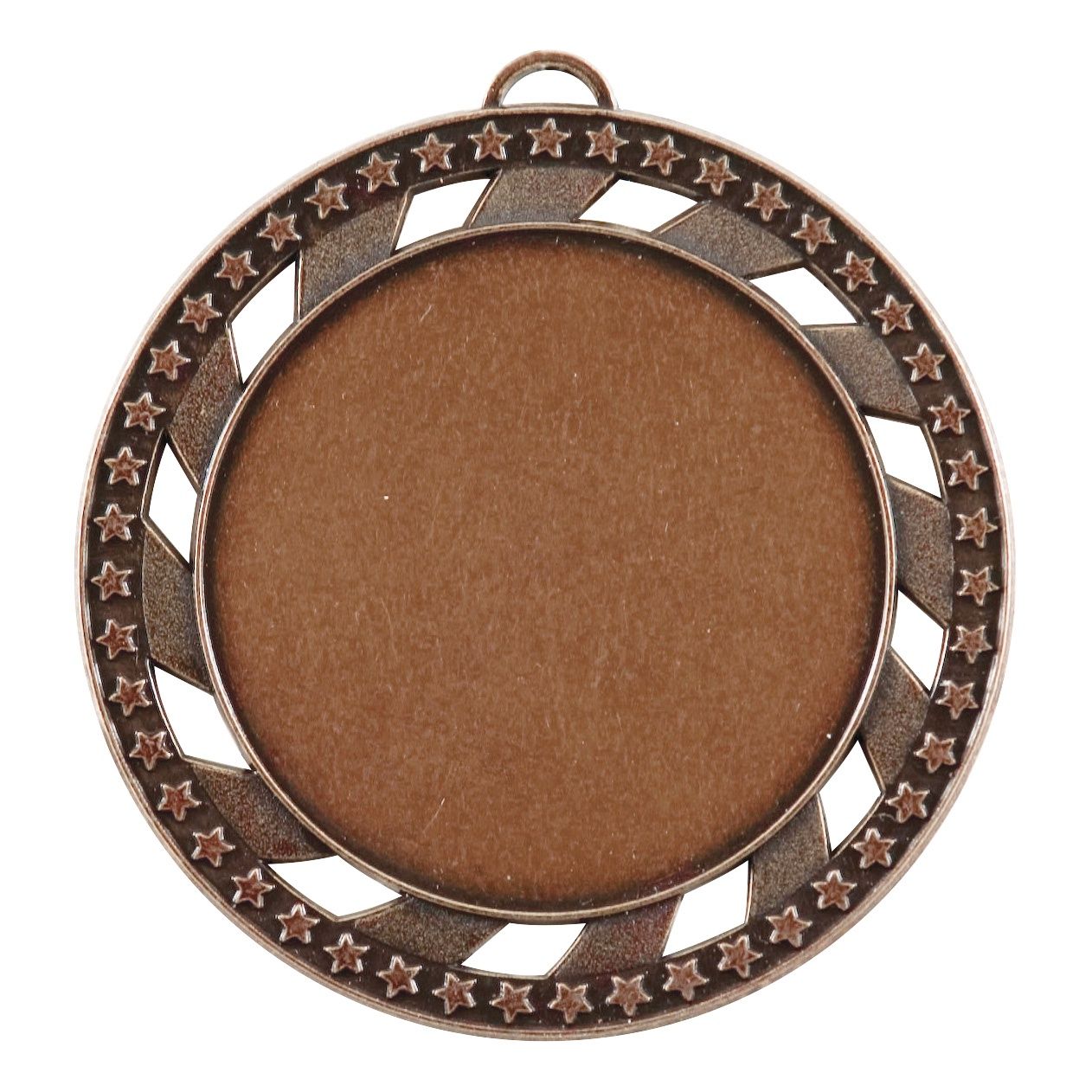 Star Burst Medal, 2" Holder, Bronze