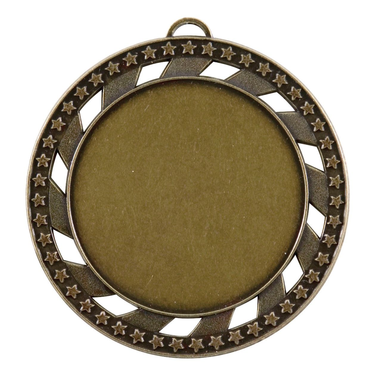 Star Burst Medal, 2" Holder, Gold