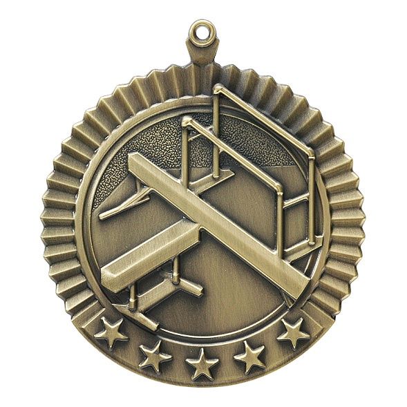 Star Medal, Gymnastics, Female, Gold