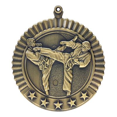 Star Medal, Karate, Male, Gold
