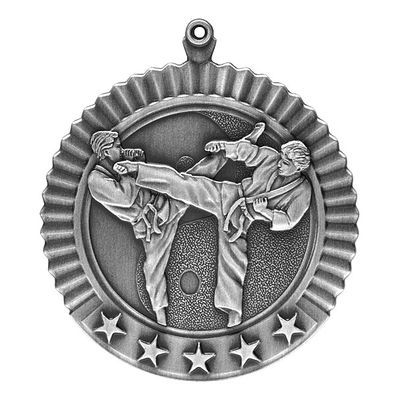 Star Medal, Karate, Male, Silver