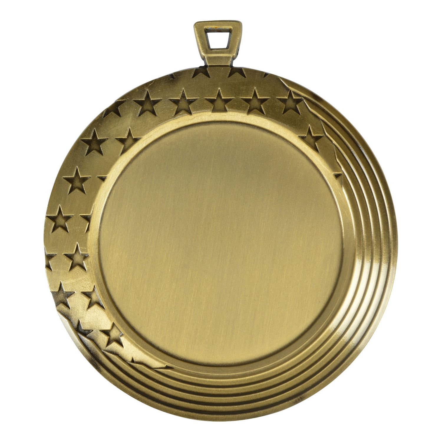 Stars &amp; Stripes Medal, 2" Holder, Gold