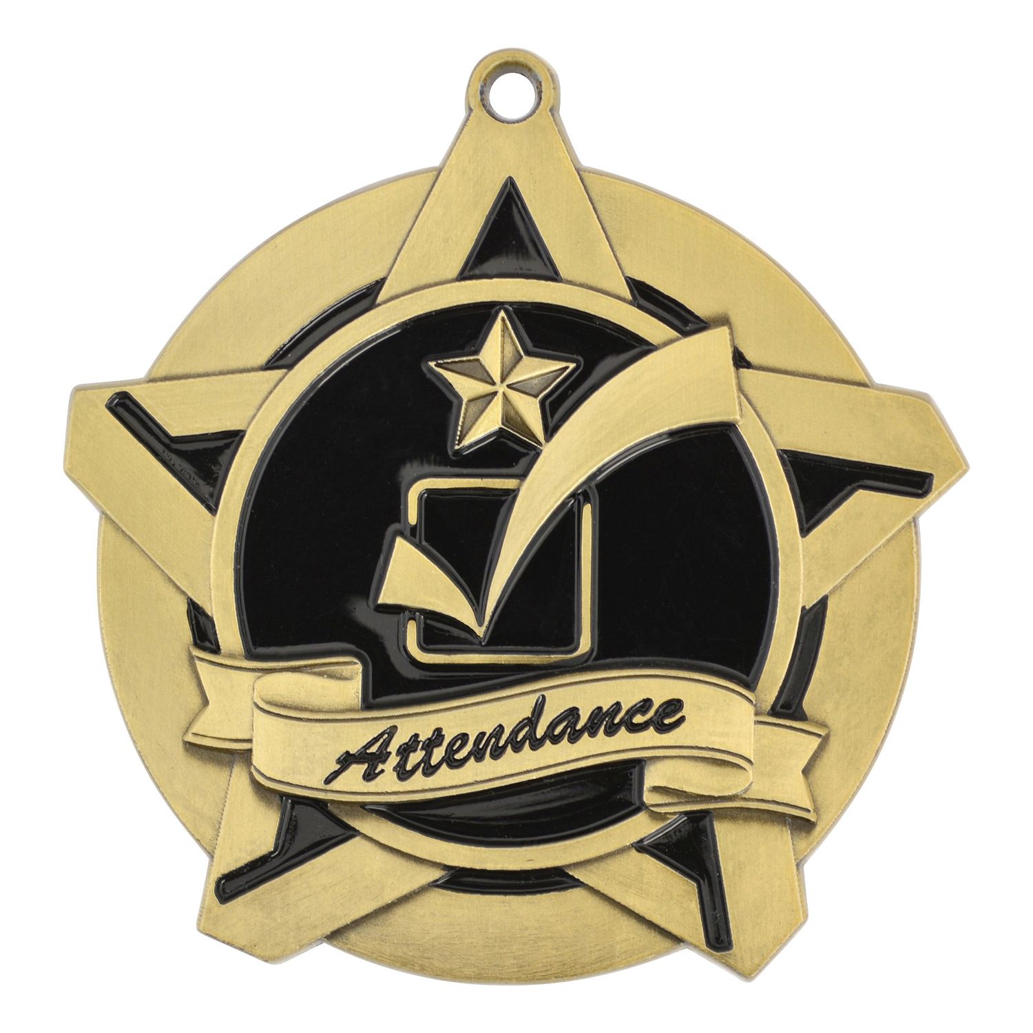 Super Star Medal, Attendance, Gold