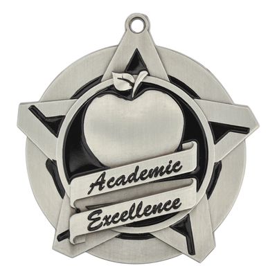 Super Star Medal, Academic Excellence, Silver