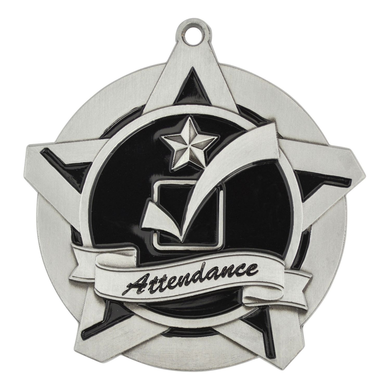 Super Star Medal, Attendance, Silver