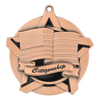 Super Star Medal, Citizenship, Bronze