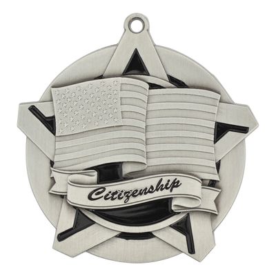Super Star Medal, Citizenship, Silver