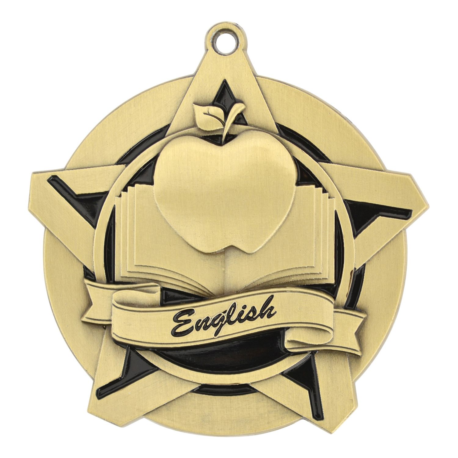 Super Star Medal, English, Gold