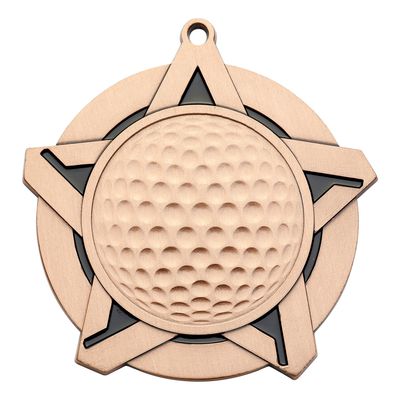 Super Star Medal, Golf, Bronze
