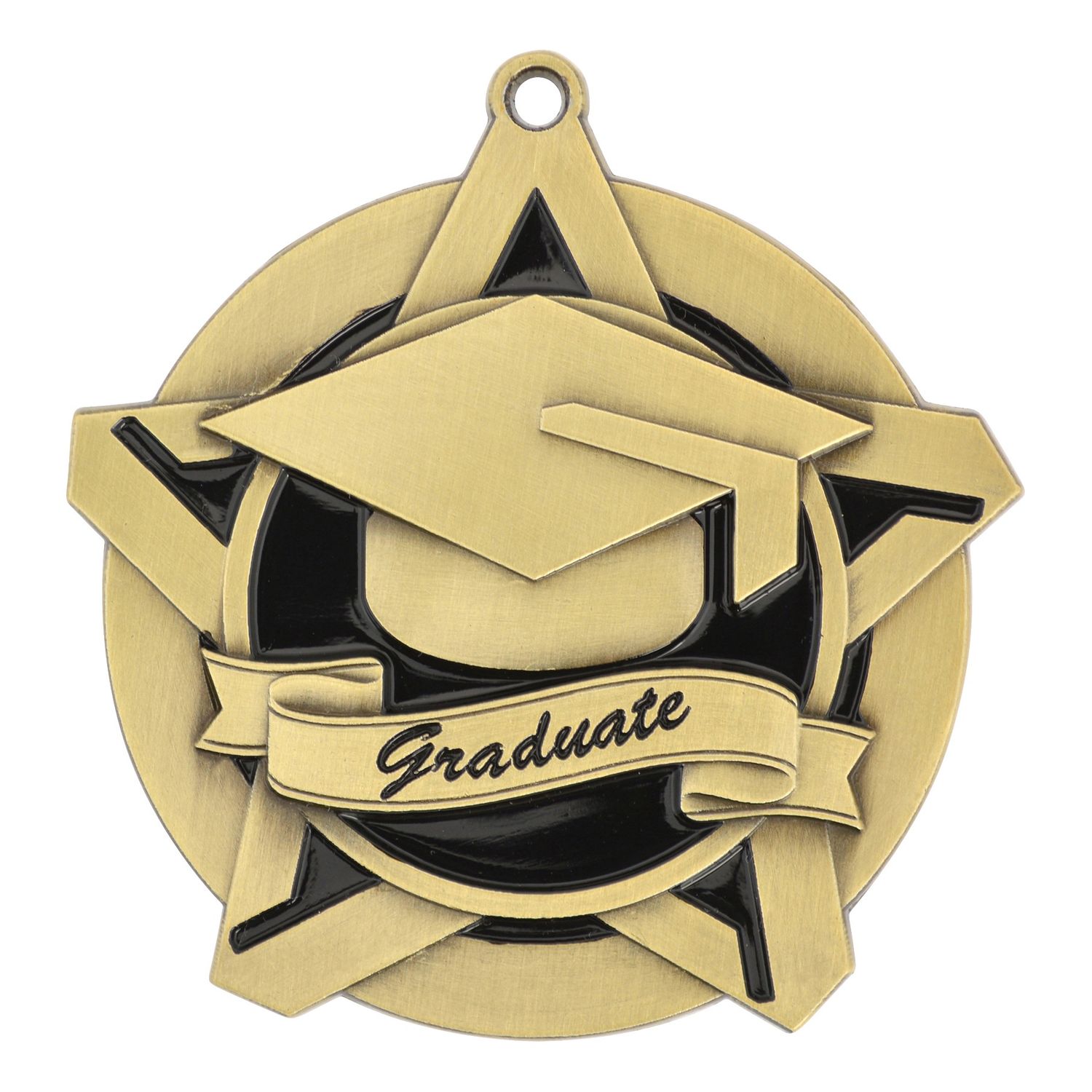 Super Star Medal, Graduate, Gold