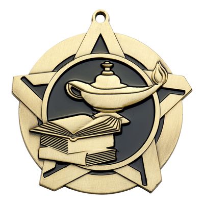 Super Star Medal, Knowledge, Gold