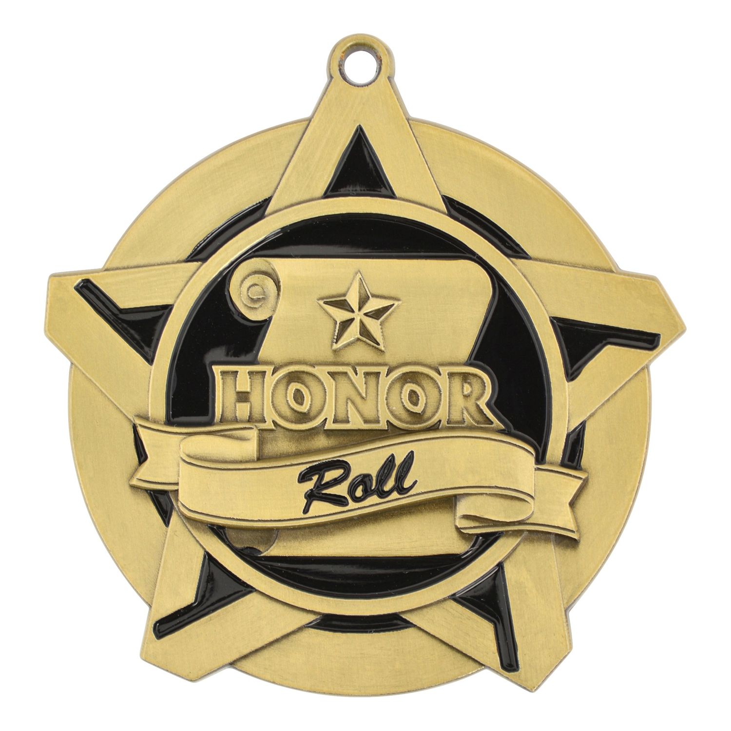 Super Star Medal, Honor Roll, Gold