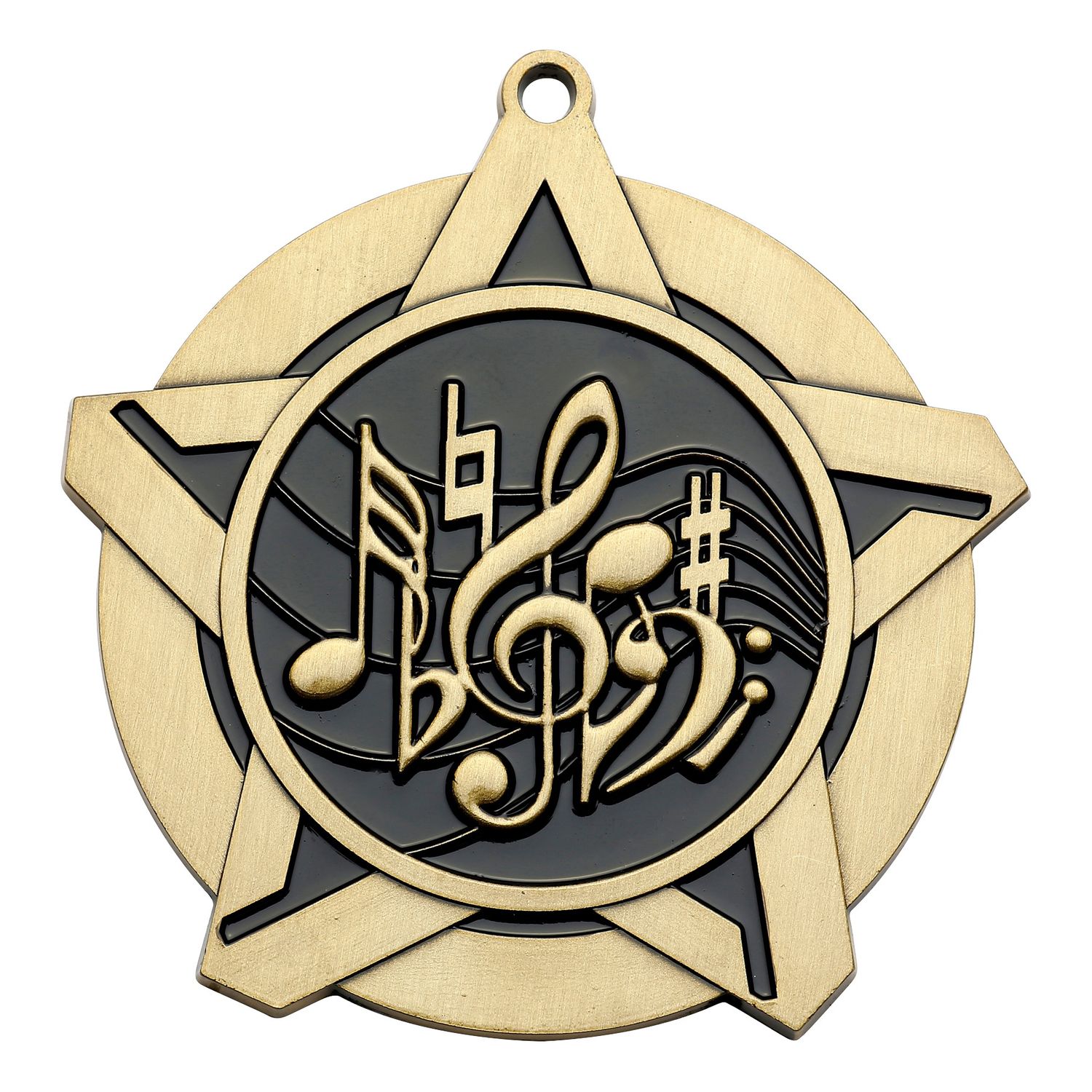 Super Star Medal, Music, Gold