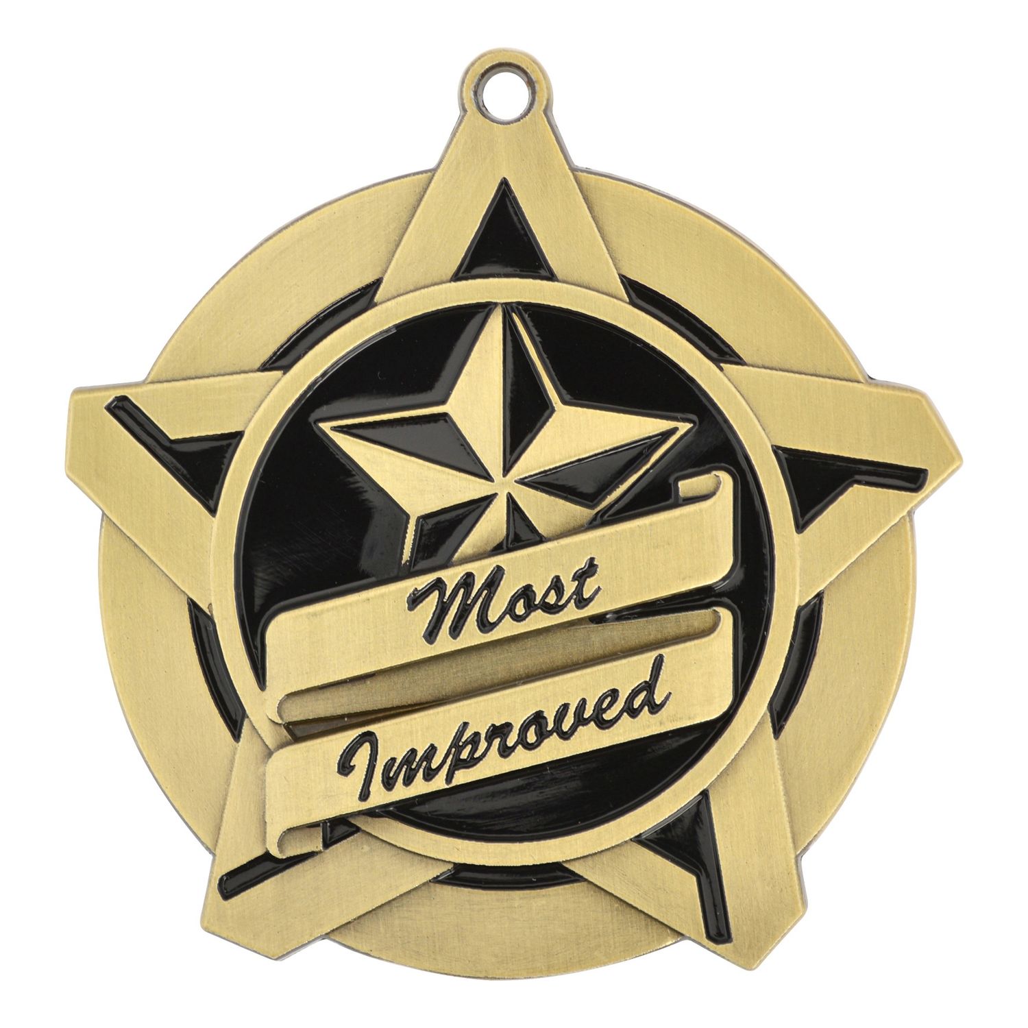 Super Star Medal, Most Improved, Gold
