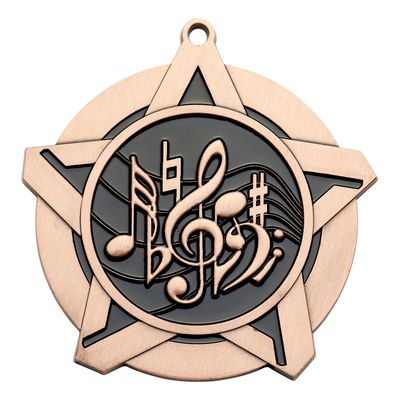 Super Star Medal, Music, Bronze