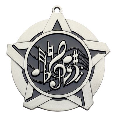 Super Star Medal, Music, Silver