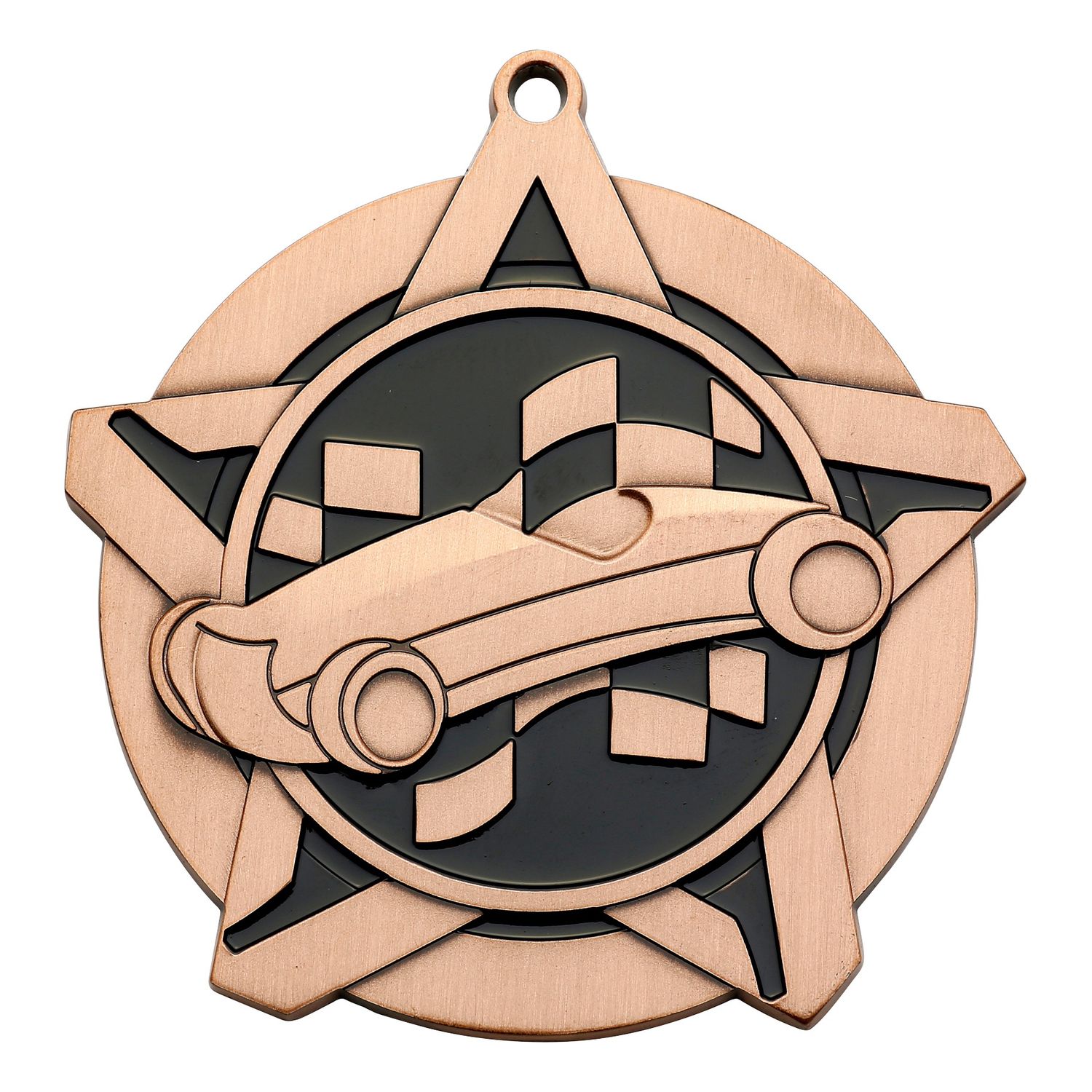 Super Star Medal, Pinewood Derby, Bronze