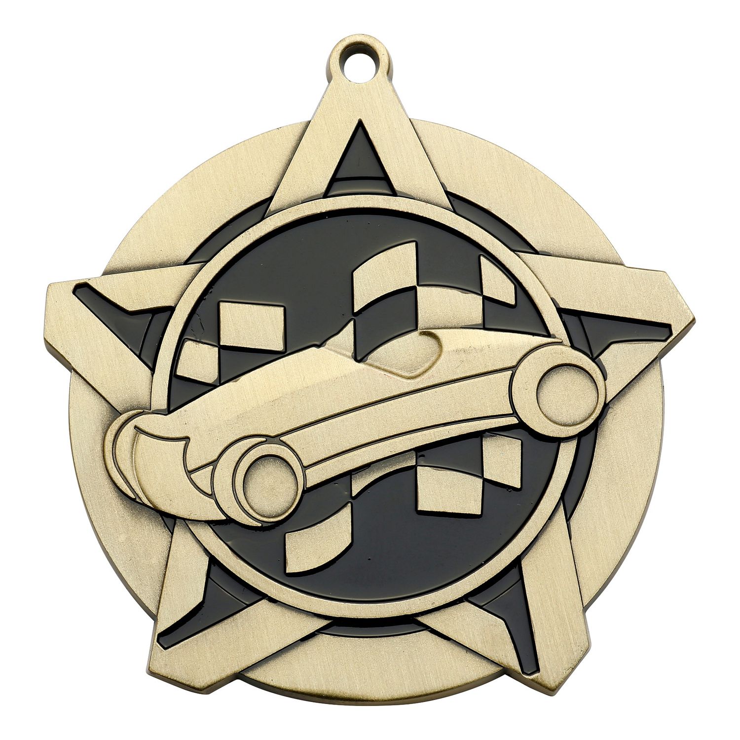 Super Star Medal, Pinewood Derby, Gold