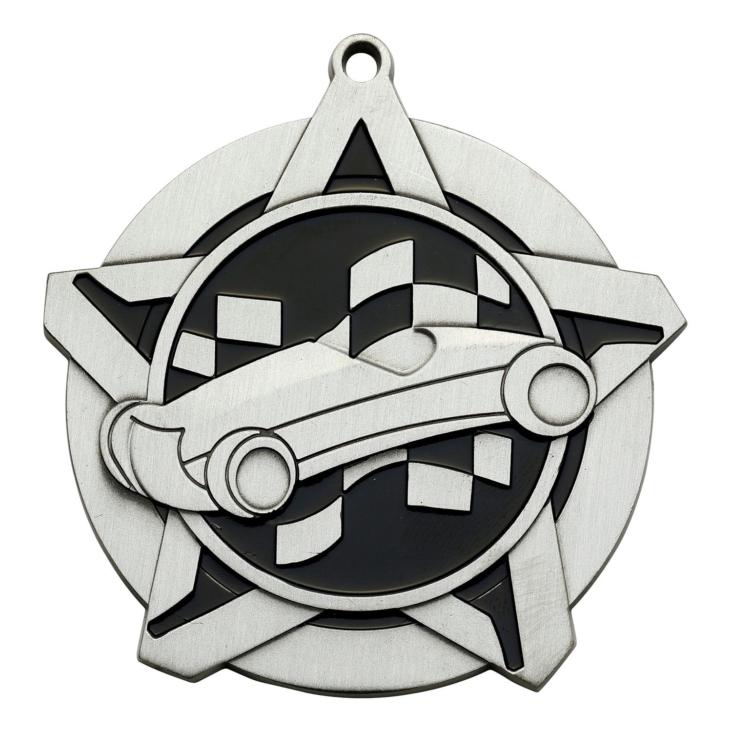 Super Star Medal, Pinewood Derby, Silver