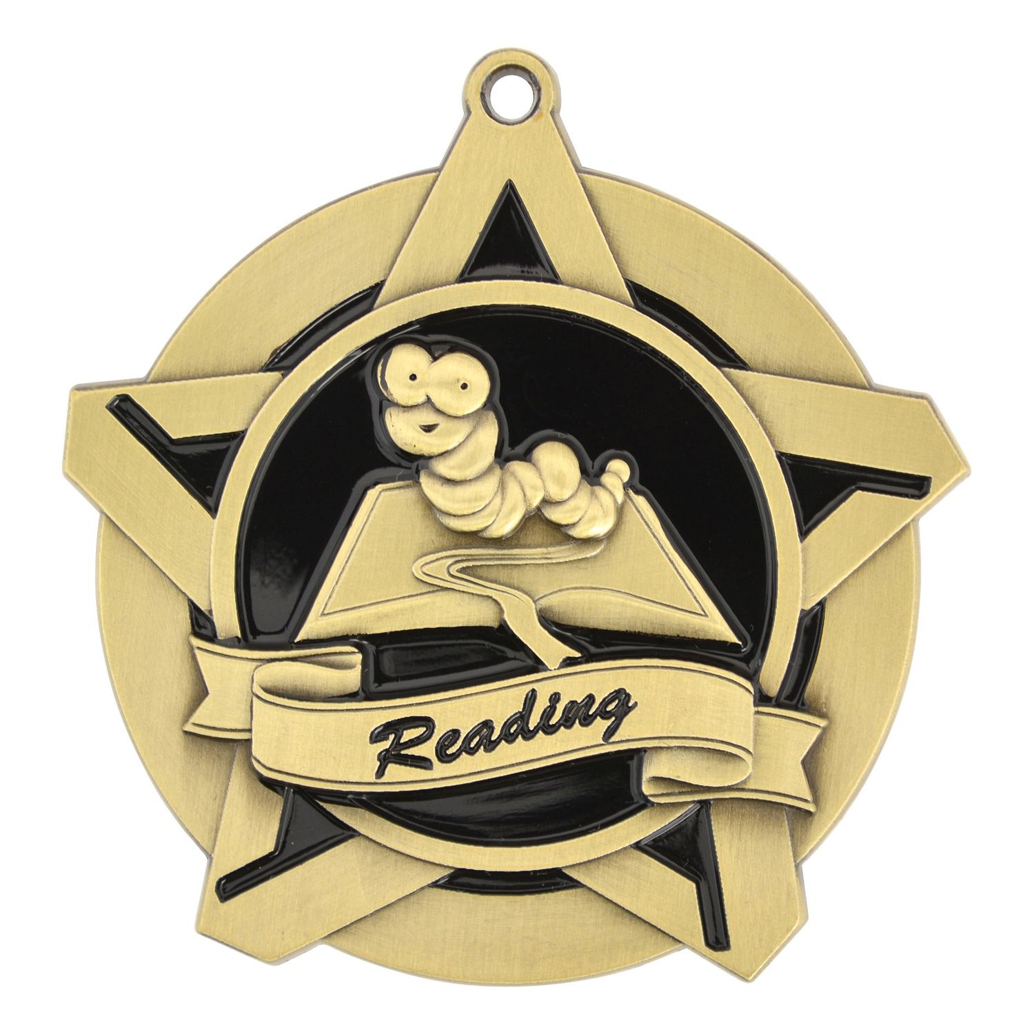 Super Star Medal, Reading, Gold