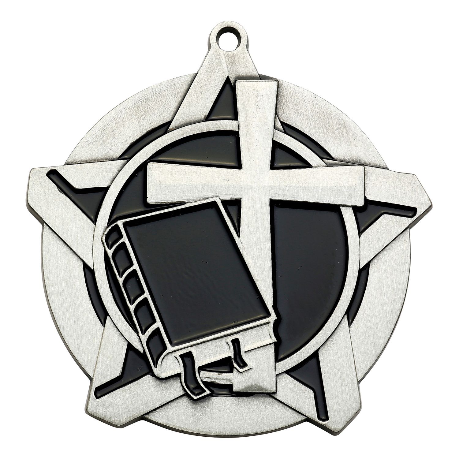 Super Star Medal, Religion, Silver