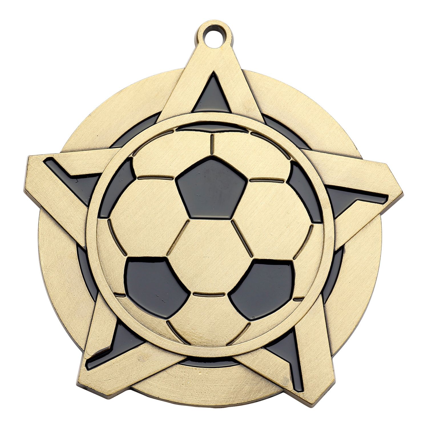 Super Star Medal, Soccer, Gold