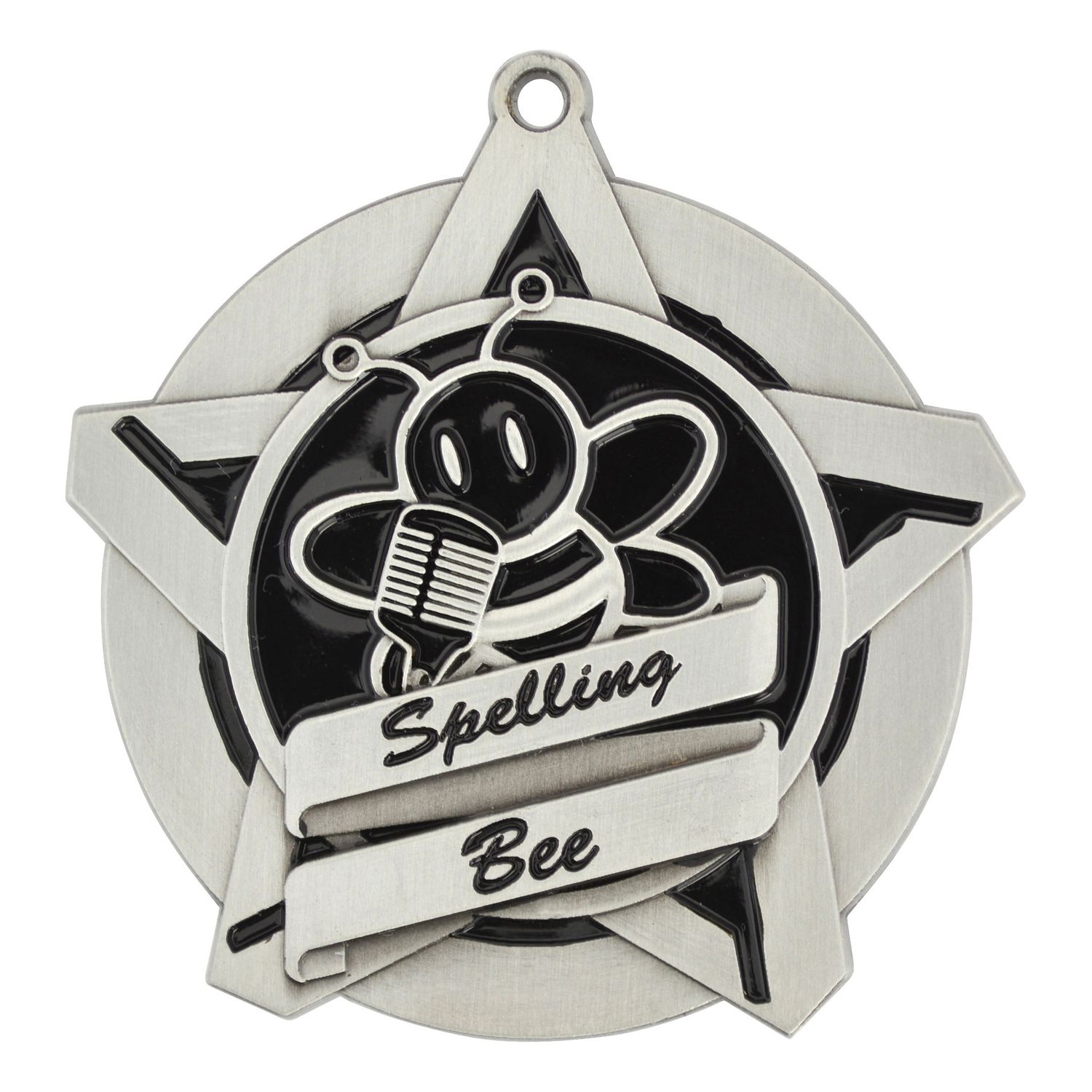 Super Star Medal, Spelling Bee, Silver