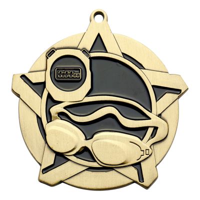 Super Star Medal, Swimming, Gold