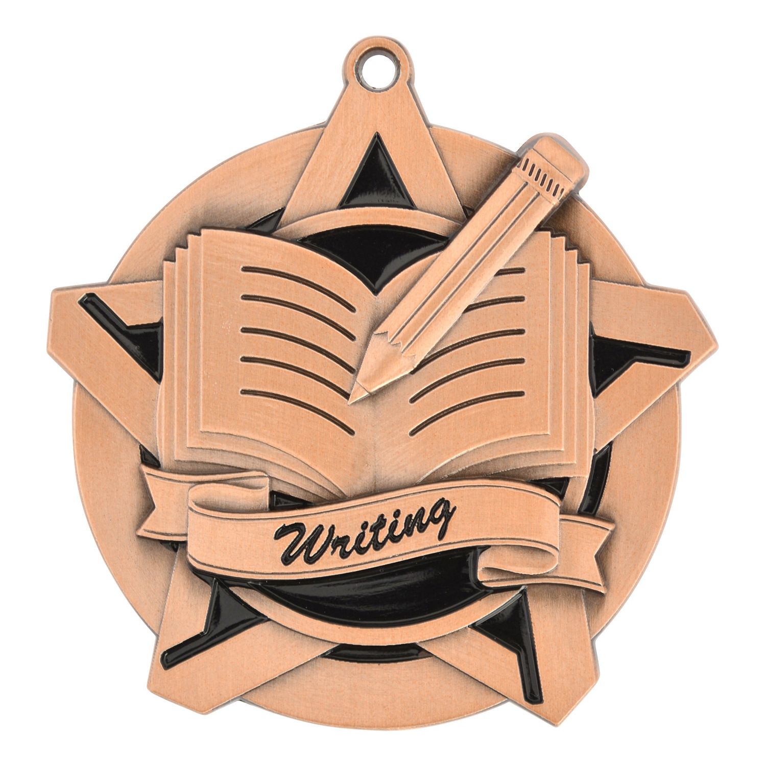 Super Star Medal, Writing, Bronze
