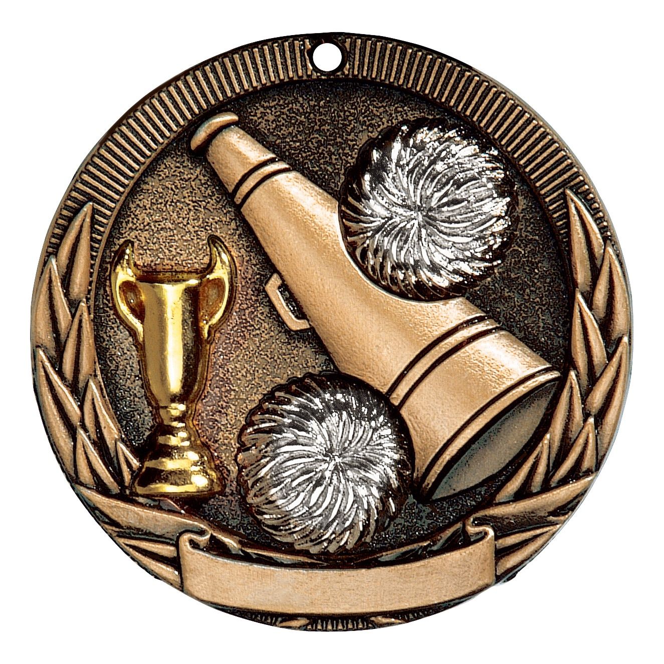 Tri-Colored Medal, Cheer, Bronze
